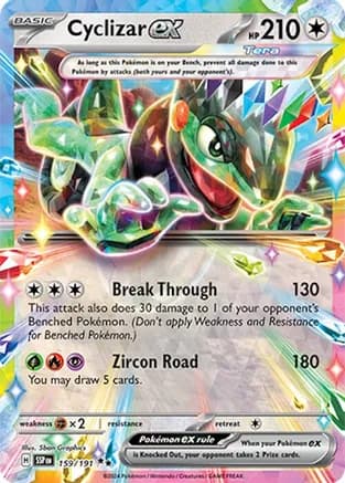 Cyclizar ex - 159/191 — SV08: Surging Sparks