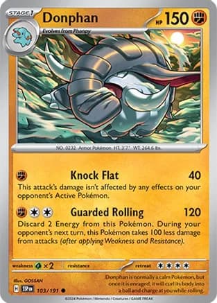 Donphan — SV08: Surging Sparks