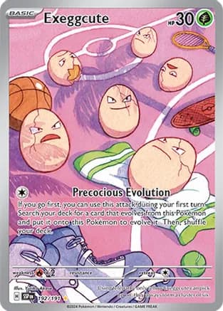 Exeggcute - 192/191 — SV08: Surging Sparks