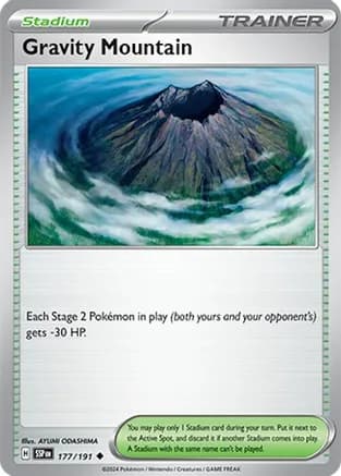 Gravity Mountain — SV08: Surging Sparks