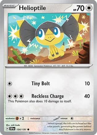 Helioptile — SV08: Surging Sparks