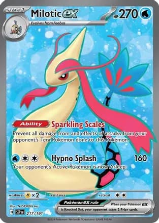 Milotic ex - 217/191 — SV08: Surging Sparks
