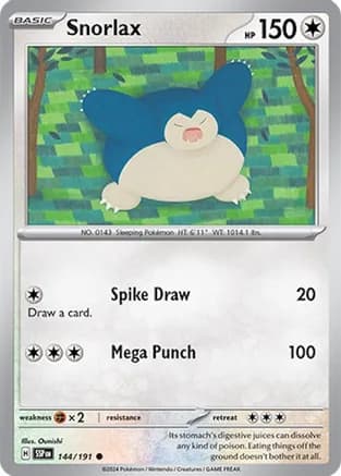 Snorlax — SV08: Surging Sparks