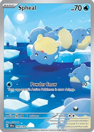 Spheal - 199/191 — SV08: Surging Sparks