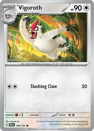 Vigoroth — SV08: Surging Sparks