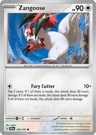 Zangoose — SV08: Surging Sparks