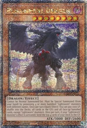 Punishment Dragon (Quarter Century Secret Rare) — Quarter Century Bonanza