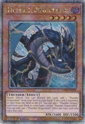 Thunder Dragondark (Quarter Century Secret Rare) — Quarter Century Bonanza