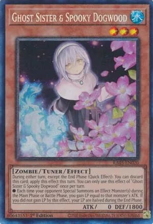 Ghost Sister & Spooky Dogwood (Alternate Art) (PCR) — Quarter Century Bonanza