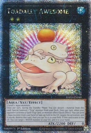 Toadally Awesome (Quarter Century Secret Rare) — Quarter Century Bonanza