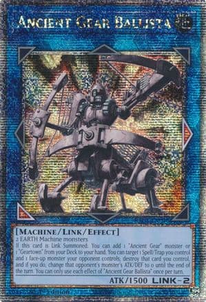 Ancient Gear Ballista (Quarter Century Secret Rare) — Quarter Century Bonanza