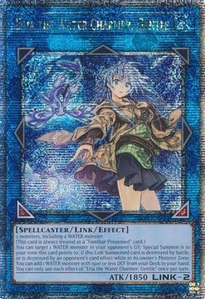 Eria the Water Charmer, Gentle (Quarter Century Secret Rare) — Quarter Century Bonanza
