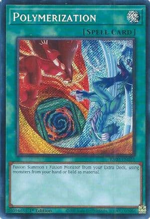 Polymerization (B) (HERO Art) (Secret Rare) — Quarter Century Bonanza