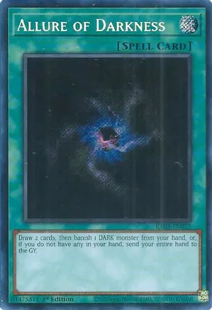 Allure of Darkness (Secret Rare) — Quarter Century Bonanza