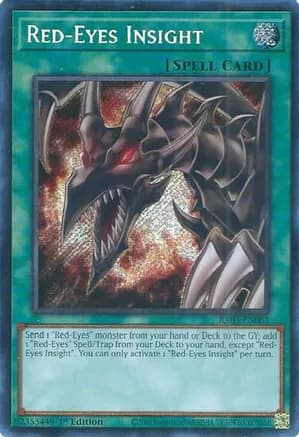 Red-Eyes Insight (Secret Rare) — Quarter Century Bonanza