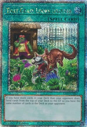 That Grass Looks Greener (Quarter Century Secret Rare) — Quarter Century Bonanza