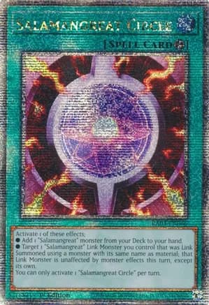 Salamangreat Circle (Quarter Century Secret Rare) — Quarter Century Bonanza
