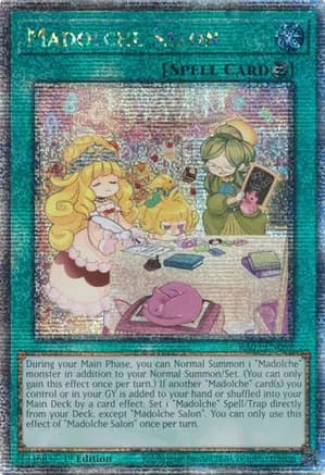 Madolche Salon (Quarter Century Secret Rare) — Quarter Century Bonanza