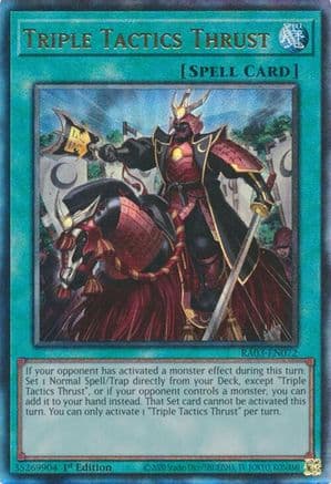 Triple Tactics Thrust (PUR) — Quarter Century Bonanza