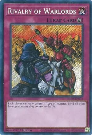 Rivalry of Warlords (Secret Rare) — Quarter Century Bonanza
