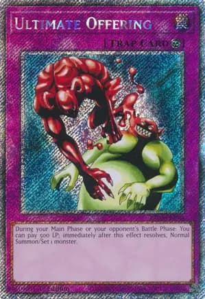 Ultimate Offering (Platinum Secret Rare) — Quarter Century Bonanza