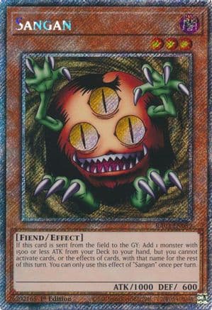 Sangan (Platinum Secret Rare) — Quarter Century Bonanza