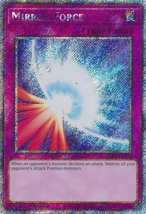 Mirror Force (Platinum Secret Rare) — Quarter Century Bonanza