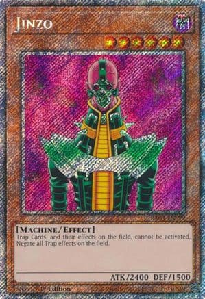 Jinzo (Platinum Secret Rare) — Quarter Century Bonanza