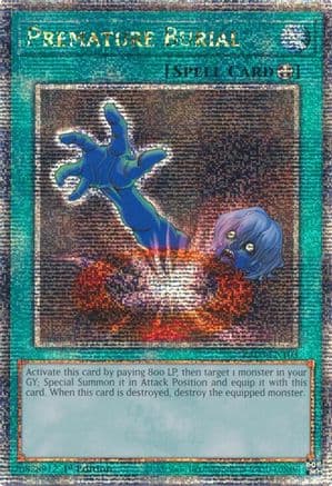Premature Burial (Quarter Century Secret Rare) — Quarter Century Bonanza