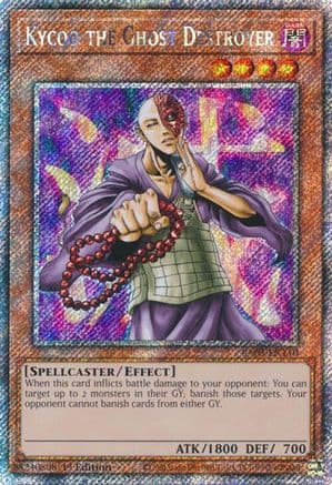 Kycoo the Ghost Destroyer (Platinum Secret Rare) — Quarter Century Bonanza