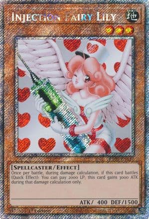 Injection Fairy Lily (Platinum Secret Rare) — Quarter Century Bonanza