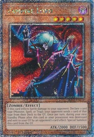 Vampire Lord (Quarter Century Secret Rare) — Quarter Century Bonanza