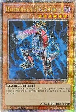 Blowback Dragon (Quarter Century Secret Rare) — Quarter Century Bonanza