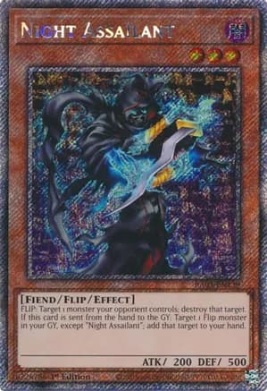 Night Assailant (Platinum Secret Rare) — Quarter Century Bonanza