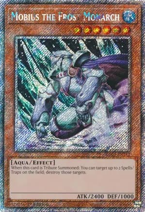 Mobius the Frost Monarch (Platinum Secret Rare) — Quarter Century Bonanza