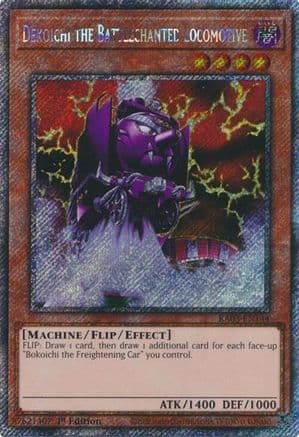 Dekoichi the Battlechanted Locomotive (Platinum Secret Rare) — Quarter Century Bonanza