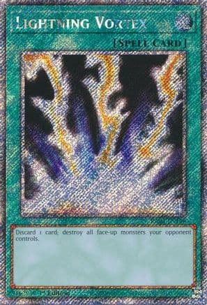 Lightning Vortex (Platinum Secret Rare) — Quarter Century Bonanza