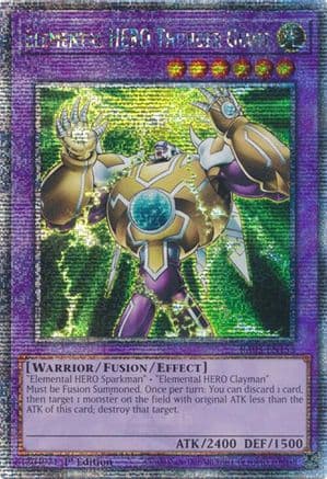 Elemental HERO Thunder Giant (Quarter Century Secret Rare) — Quarter Century Bonanza