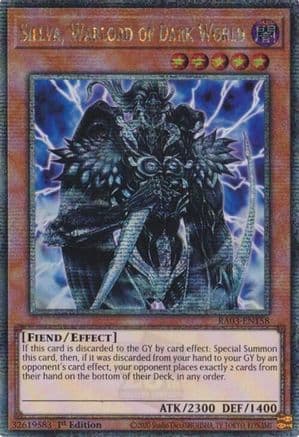 Sillva, Warlord of Dark World (Quarter Century Secret Rare) — Quarter Century Bonanza