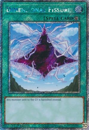 Dimensional Fissure (Platinum Secret Rare) — Quarter Century Bonanza