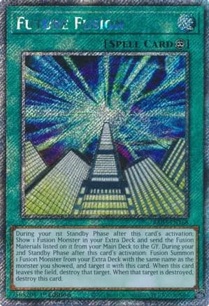 Future Fusion (Platinum Secret Rare) — Quarter Century Bonanza