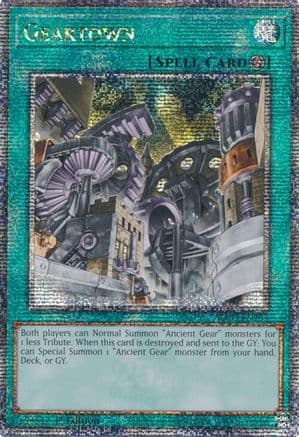 Geartown (Quarter Century Secret Rare) — Quarter Century Bonanza