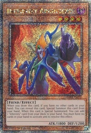 Infernity Archfiend (Quarter Century Secret Rare) — Quarter Century Bonanza