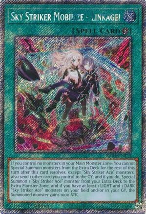 Sky Striker Mobilize - Linkage! (Platinum Secret Rare) — Quarter Century Bonanza