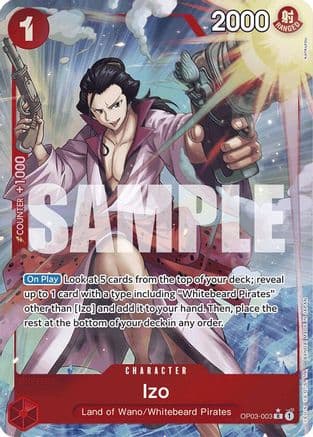 Izo (OP03-003) (Full Art) — Premium Booster -The Best-