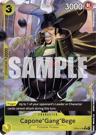 Capone"Gang"Bege (OP04-100) (Full Art) — Premium Booster -The Best-