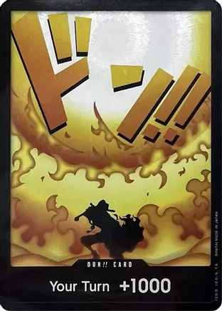DON!! Card (Portgas.D.Ace) (Devil Fruits Collection Vol. 2) — One Piece Promotion Cards