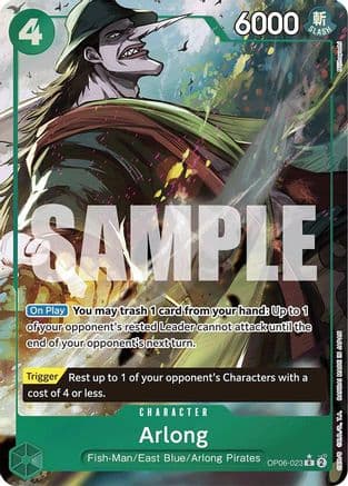 Arlong (Full Art) — Premium Booster -The Best-