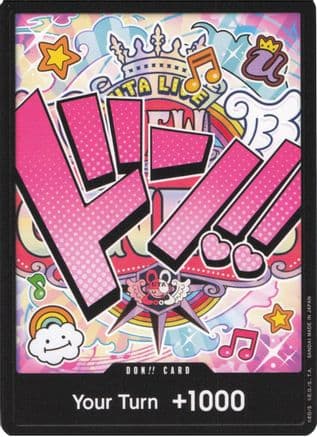 DON!! Card (Uta) — Premium Booster -The Best-
