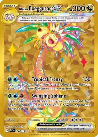 Alolan Exeggutor ex - 248/191 — SV08: Surging Sparks